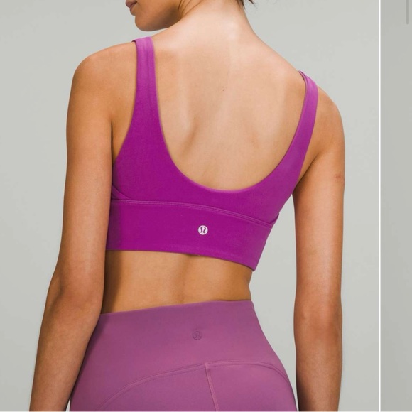 Lululemon Align Reversible Bra Vivid Plum / Vintage Plum Size 6 - Picture 1 of 7